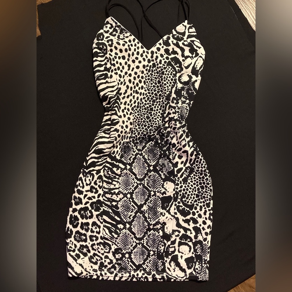 Multi animal print Dress
